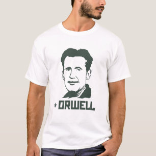 ジョージOrwell 84 1984年のjersey Tシャツ
