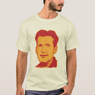 ジョージOrwell 84 1984年のjersey Tシャツ