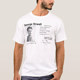 ジョージOrwell Tシャツ