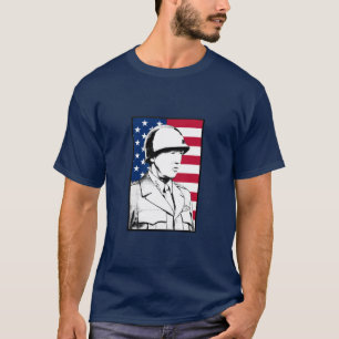 ジョージPatton -軍隊大将 Tシャツ