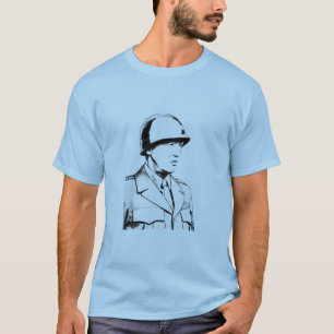 ジョージPatton -軍隊大将 Tシャツ