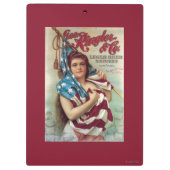 ジョージRingler及びCO.ビールポスター クリップボード (裏面)