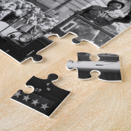 ジョージS. Patton大将のacknowledging_Warイメージ ジグソーパズル (側面)