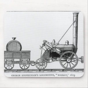 ジョージStephenson機関車、「ロケット」、1829年 マウスパッド