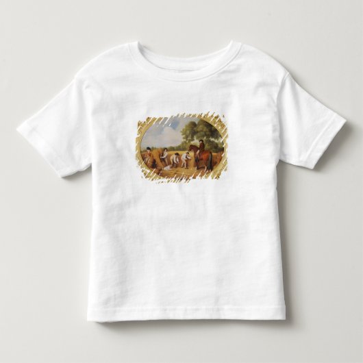 ジョージStubbs |の収穫者1795年(ビスケットeのエナメル トドラーTシャツ (正面)