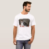 ジョージStubbs |の失敗アンの白の子ネコ1790年 Tシャツ (正面フル)