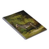 ジョージStubbs |シマウマ1763年(キャンバスの油) ノートブック (右側)