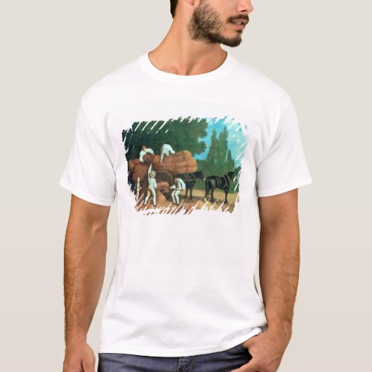 ジョージStubbs |収穫ワゴン Tシャツ (正面)