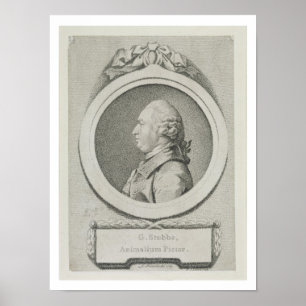 ジョージStubbs (1724-1806年)のポートレートの勉強(ソフト ポスター