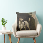 ジョージStubbs | Foxhound、c.1760 (紙lの油 クッション (椅子)