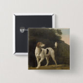 ジョージStubbs | Foxhound、c.1760 (紙lの油 缶バッジ (正面&裏面)