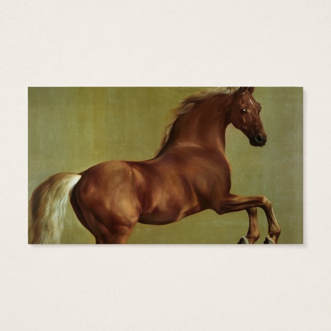 ジョージStubbs | Whistlejacket 1762年 (裏面)