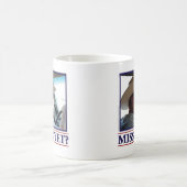 ジョージWブッシュは私をまだ恋しく思っています コーヒーマグカップ (中央)