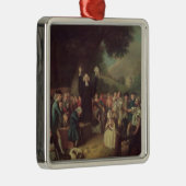 ジョージWhitefieldの説教 メタルオーナメント (右)