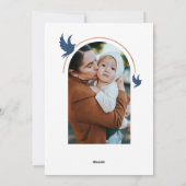 ジョースハヌカーフェスティバル（ユダヤ教）メノラーキャンドルフォト シーズンカード (裏面)