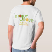 ジョースメンズトップは体良いドリンクVneck Tシャツ (裏面)