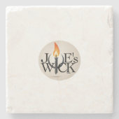 ジョーズウィック&モアプリント ストーンコースター (正面)