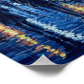 ジョーズプレイスダウンタウンナイトシーン ポスター (角)