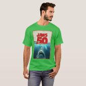 ジョーズ50 ジョーズ2025 記念 クラシック ビンテージ ガール Tシャツ (正面フル)