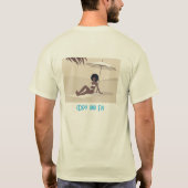 ジョーズ ブラック ビーチ クラブ Tシャツ (裏面)