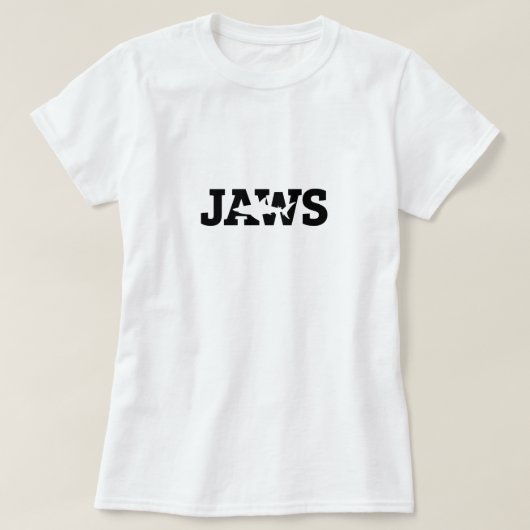 ジョーズ Tシャツ (デザイン正面)