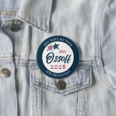 ジョーソン・オッソフ大統領2028 缶バッジ (インサイチュ)