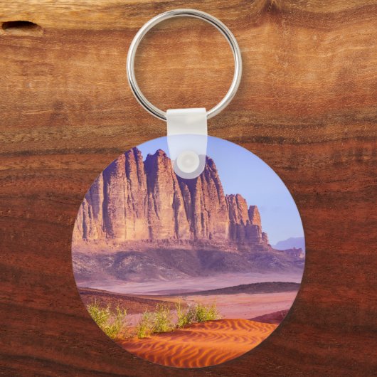 ジョーダンのワディラム砂漠、ホリデー キーホルダー (正面)