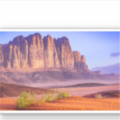 ジョーダンのワディラム砂漠、ホリデー シール (正面)