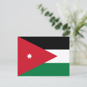ジョーダンの国旗 ポストカード (スタンド正面)