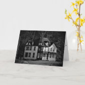 「ジョーダンの家ビクトリアン」ハロウィーンのカード カード (黄色い花)