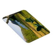 ジョーダンの芝生の上のアディロンドラックの椅子 マグネット (右側)