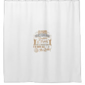 ジョーダンもし遊スのようなゴルフで車を運転したファンシー シャワーカーテン (正面)