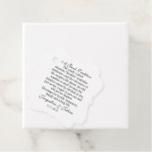 ジョーダンアーモンド ファブタグ、ギリシャ伝統 ギフトタグ フェイバータグ (インサイチュ)