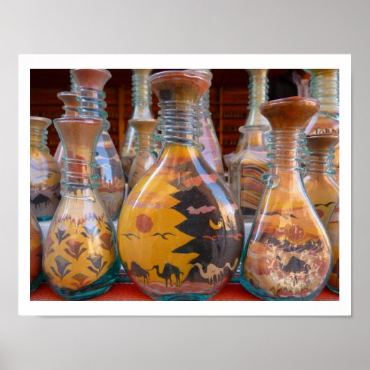 ジョーダンカラフルのサンドアート ポスター (正面)