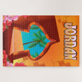 ジョーダンパレス旅行ポスター ジグソーパズル (横)