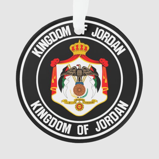 ジョーダンラウンドエンブレム オーナメント (正面)