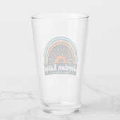 ジョーダンレイクノースカロライナ虹 タンブラーグラス (裏面)