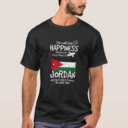 ジョーダン買にチケットできる Tシャツ (正面)