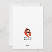 ジョーダン・ピータースン・メリークリスマス、バッコ! シーズンカード (裏面)