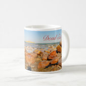 ジョーダン・マグカップの死んだ海岸の塩辛い岩 コーヒーマグカップ (正面右)