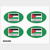 ジョーダン 楕円形シール (シート)