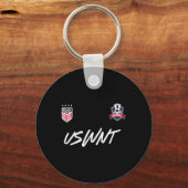 ジョーディン・バグ 3 ネイビー USWNT 公式ライセンス キーホルダー (正面)