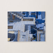 ジョードプール伝統的な青い家 ジグソーパズル (横)