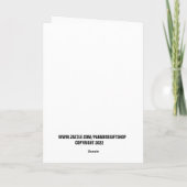 ジョーバイデン氏おもしろいイースターカード カード (裏面)