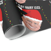 ジョーバイデン氏おもしろいクリスマス ラッピングペーパー (ロールコーナー)