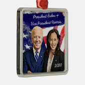 ジョーバイデン氏とカマラハリス2020米国選挙 メタルオーナメント (右)