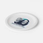 ジョーバイデン氏とカマラハリス2024米国選挙 ペーパープレート (アングル)