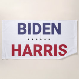 ジョーバイデン氏とカマラハリス（2020年米国選挙） ビーチタオル