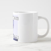 ジョーバイデン氏をダークブランドンジャイアントコーヒーマグとして ジャンボコーヒーマグカップ (右)