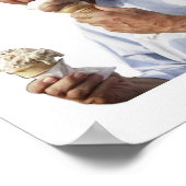 ジョーバイデン氏アイスクリームミーム ポスター (角)